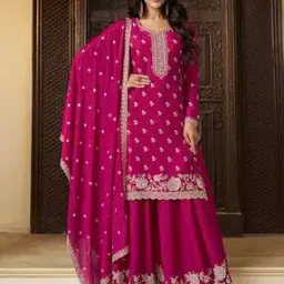 seerat Women Embroidery Straight Kurta Set-picture-10