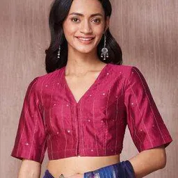 fabindia Women Printed Front-Open Blouse-picture-19