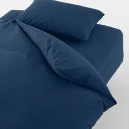 muji Washed King-Size Cotton Duvet Cover-picture-28