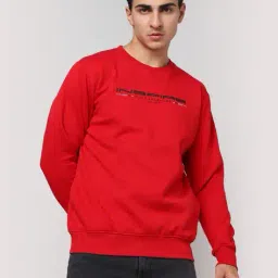 duke Typographic Print Regular Fit Sweatshirt image 1