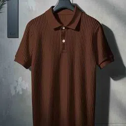 neonomad Men Ribbed Regular Fit Polo T-Shirt -picture-35