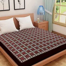 dream care Waterproof Terry Cotton Fitted Mattress Protector  image 1