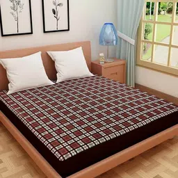 dream care Waterproof Terry Cotton Fitted Mattress Protector image 1