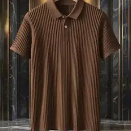 neonomad Men Ribbed Regular Fit Polo T-Shirt-picture-33