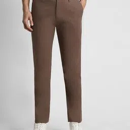 peter england casuals Men Super Slim Fit Flat-Front Chinos-picture-20