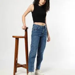 buda jeans co Women Lightly Washed Barrel Fit Jeans-picture-29