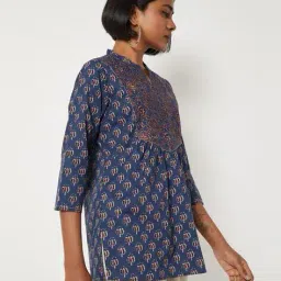max Printed Straight Kurti image 1