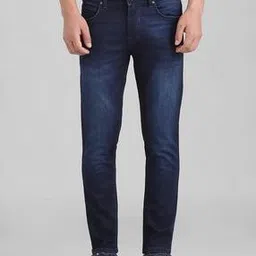 mufti Men Light-Wash Skinny Fit Jeans-picture-45