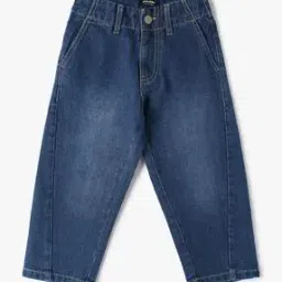 yousta Gilrs Lightly Washed Barrel Fit Jeans-picture-51