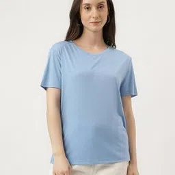 marks & spencer Relaxed Fit Crew-Neck T-Shirt-picture-52