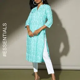 Women Printed Straight Kurta-image-13