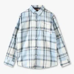 lee cooper Boys Checked Regular Fit Shirt image 1