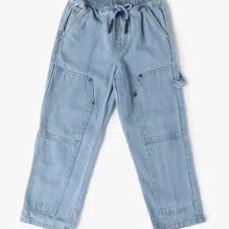 yousta Boys Mid-Rise Relaxed Jeans image 1