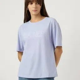 marks & spencer Women Embroidered Relaxed Fit Round-Neck T-Shirt-picture-45