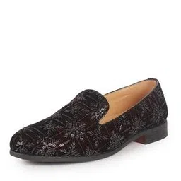 fausto Men Embellished Slip-On Juttis-picture-51