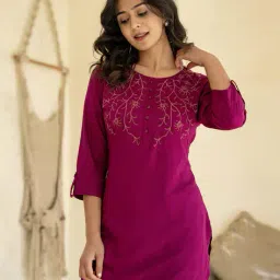 juniper Embroidered Tunic Top image 1