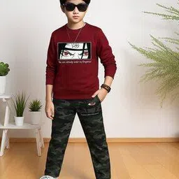 billyball Boys Graphic Print Pants & T-Shirt Set-picture-44