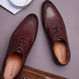 louis stitch Men Formal Lace-Up Shoes with PU Upper-picture-33