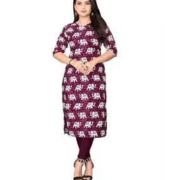 revangi Women Printed Straight Kurti-picture-28