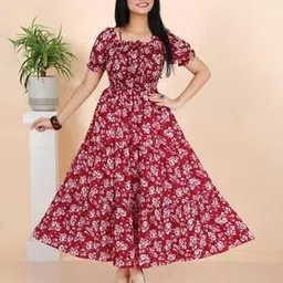 star word Women Printed Fit & Flare Dress-picture-47