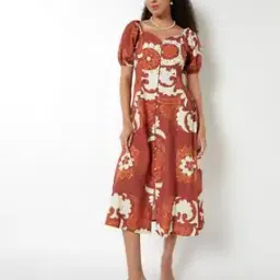 max Women Printed Midi Dress-picture-19