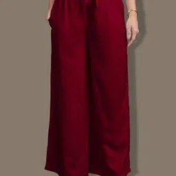 daive Women Plaazzos With Insert Pockets-picture-10