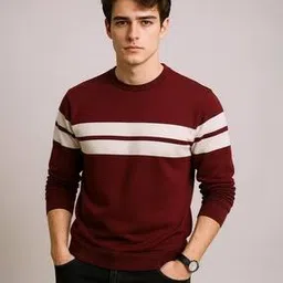 autna Men Colourblock Regular Fit Crew-Neck T-Shirt-picture-20