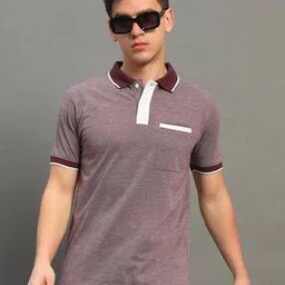alpha tribe Men Regular Fit  Polo T-Shirt -picture-36