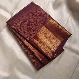 indie picks South Kanjeevaram Soft Silk Zari Saree -picture-34