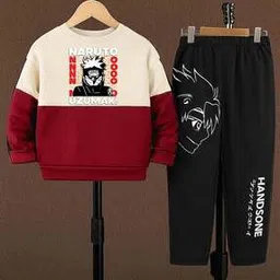 actlive Boys Graphic Print T-Shirt & Pants Set-picture-27