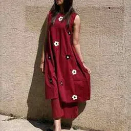 Women Floral Anarkali Kurta Set-image-13