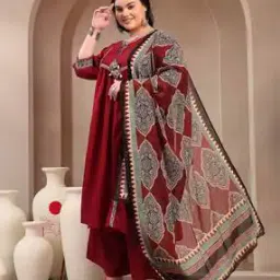 stylum Women Printed A-Line Kurta Set-picture-47