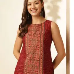 svaraa Women Printed Straight Kurti-picture-30