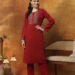 nayam by lakshita Women Embroidery Kurta Set-picture-11