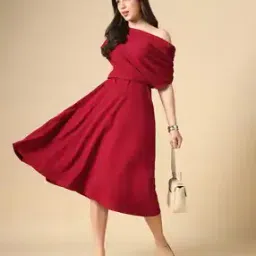 globus Self-design Fit and Flare Dress-picture-33