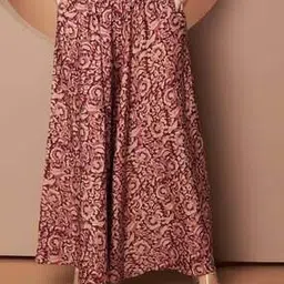 lookshine Women Printed Flared Palazzos with Elasticated Waist-picture-14