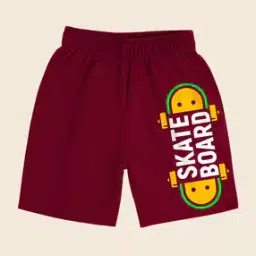 aoosh Boys Graphic Print Regular Fit Shorts-picture-12