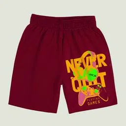 aoosh Boys Graphic Print Regular Fit Shorts-picture-11