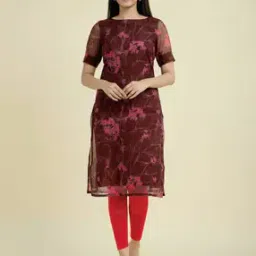 nyrika Women Floral Straight Kurti-picture-41
