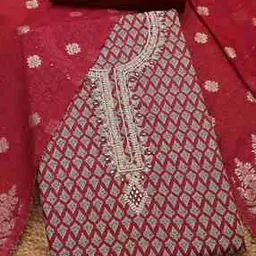 soch Women Embroidery Unstitched Dress Material-picture-35