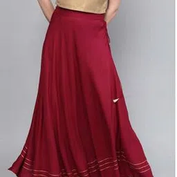 bcz Women Flared Skirt with Gota Patti Work-picture-38