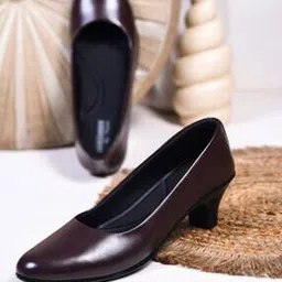 tryme Women Pointed Toe Slip-On Heeled Shoe-picture-50