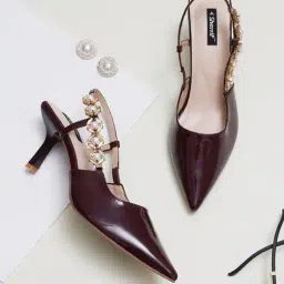 sherrif Women Embellished High Stilettos image 1