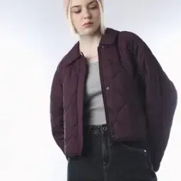 only Women Regular Fit Zip-Front Puffer Jacket-picture-14