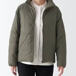 muji Nylon Lightweight Stand-Collar Down Jacket-picture-27