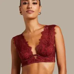 hunkemoller Zoe Non-Padded Underwired Longline Bra-picture-47