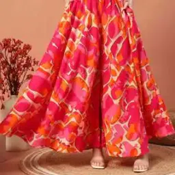 Women Printed Flared Palazzos-image-0