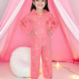 new gen Girls Floral Nightwear Set-picture-18