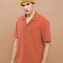 ketch Unisex Patterned Oversized Shirt-picture-32