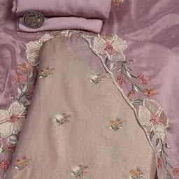 biba Women Floral 3-Piece Unstitched Dress Material-picture-38